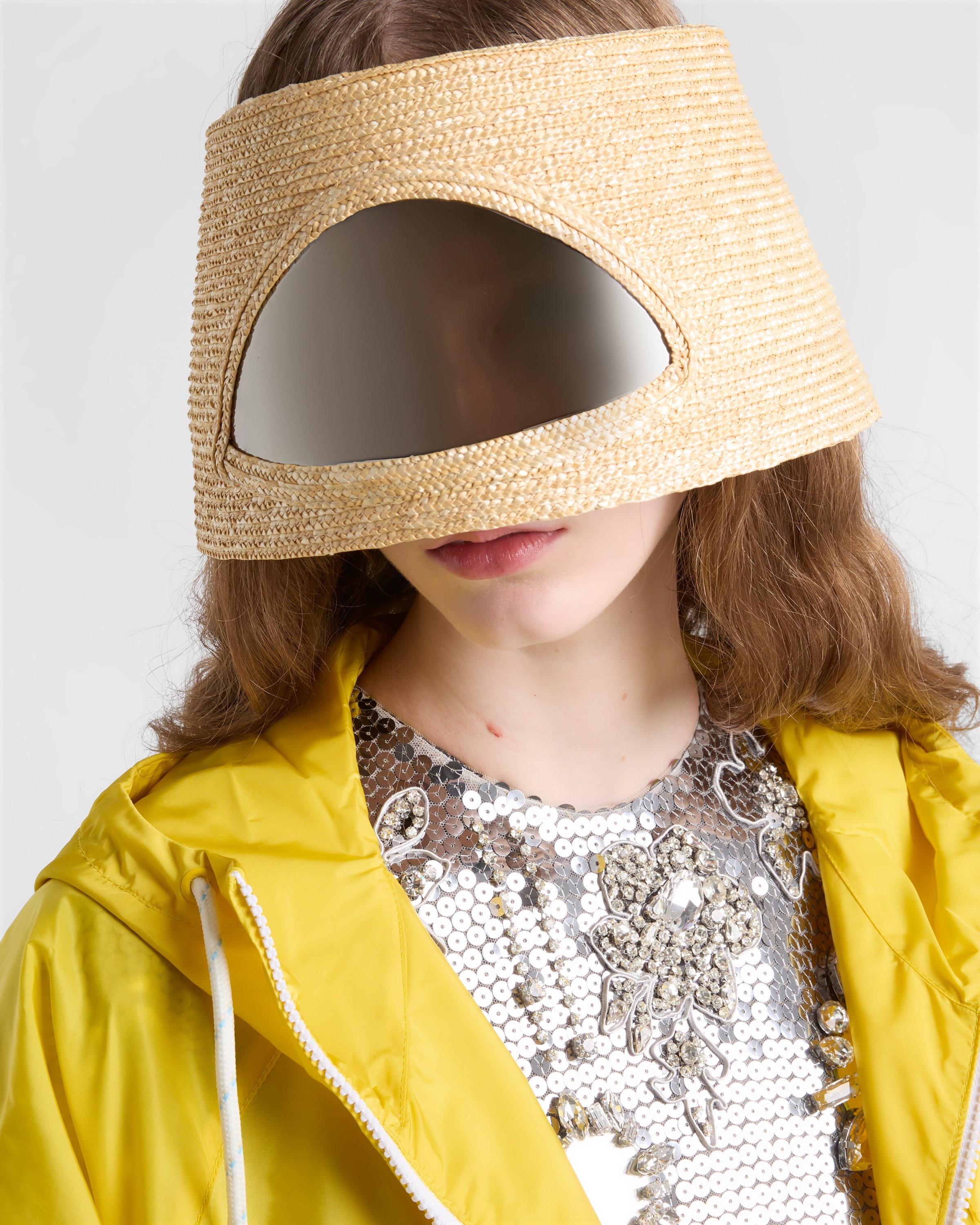 Straw visor - 2