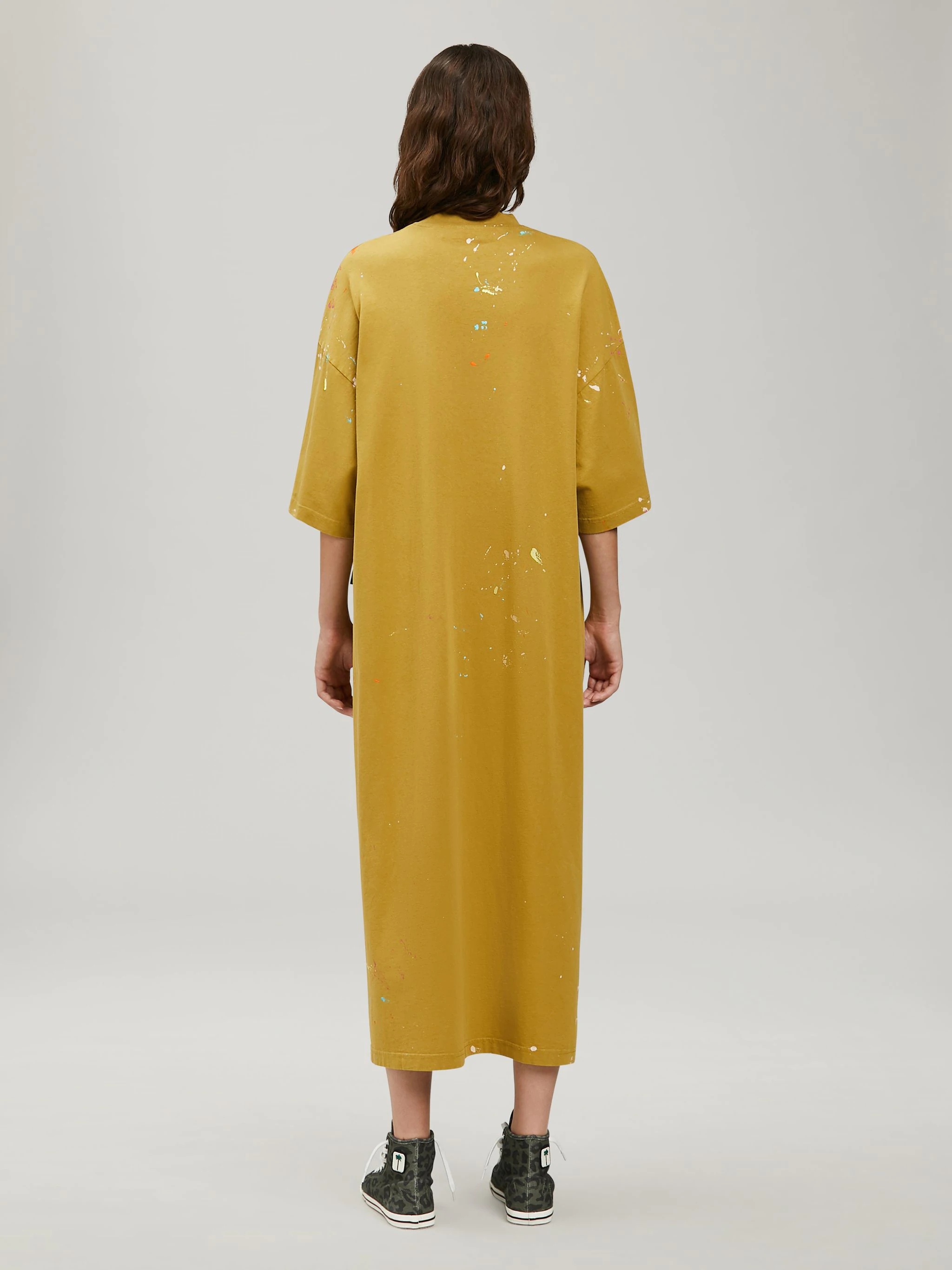 PAINTED T-SHIRT DRESS - 5