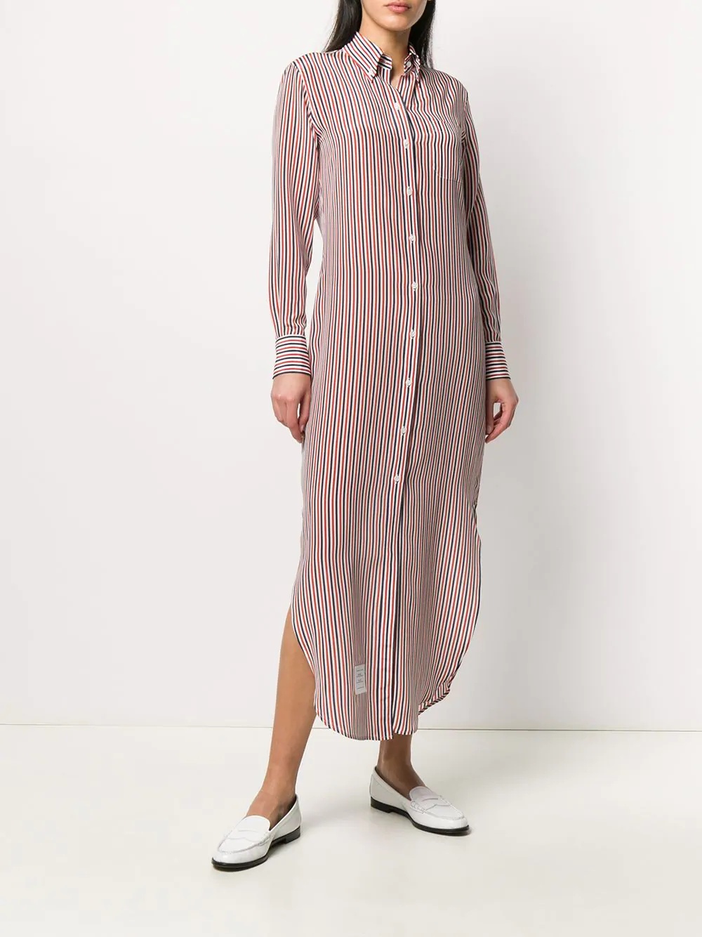 RWB striped shirt dress - 2