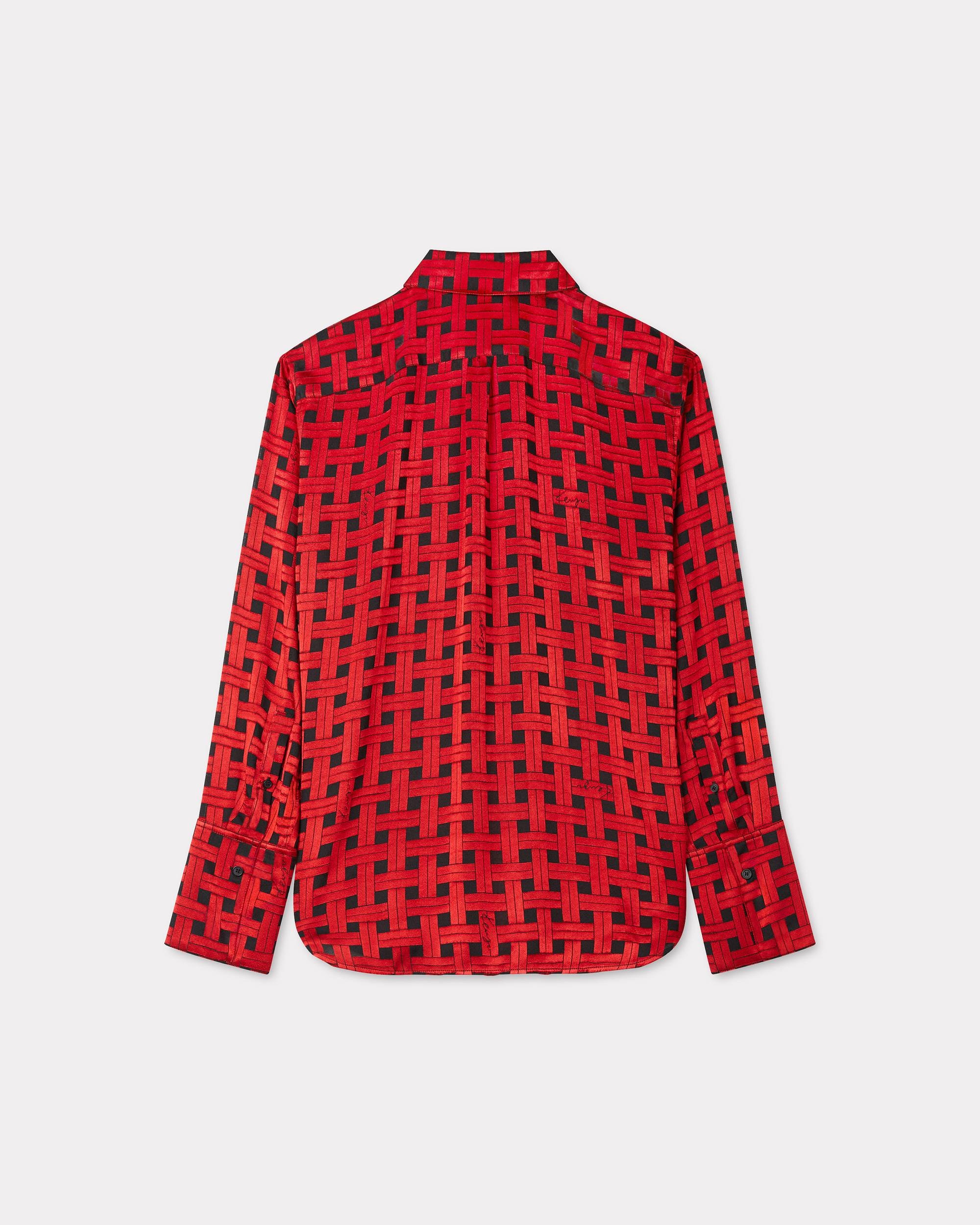 'KENZO Weave' oversized shirt - 2