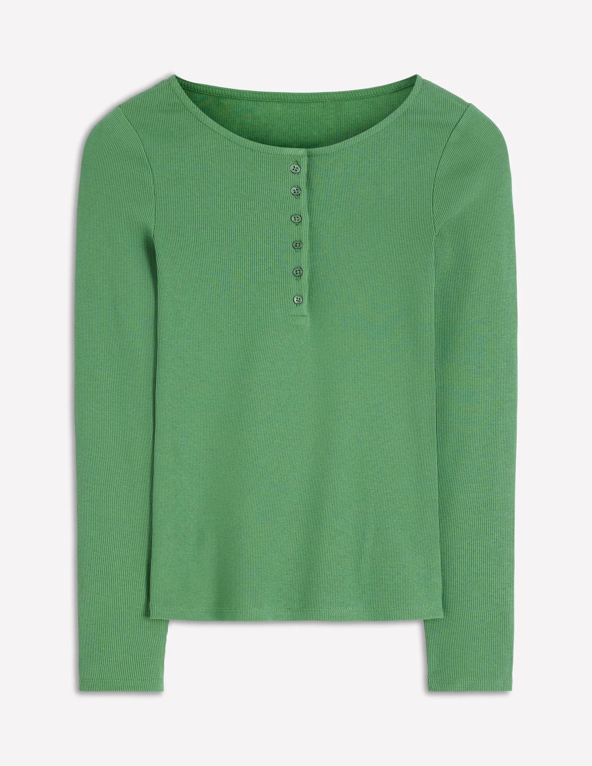 Rib Henley-Willow Green - 1