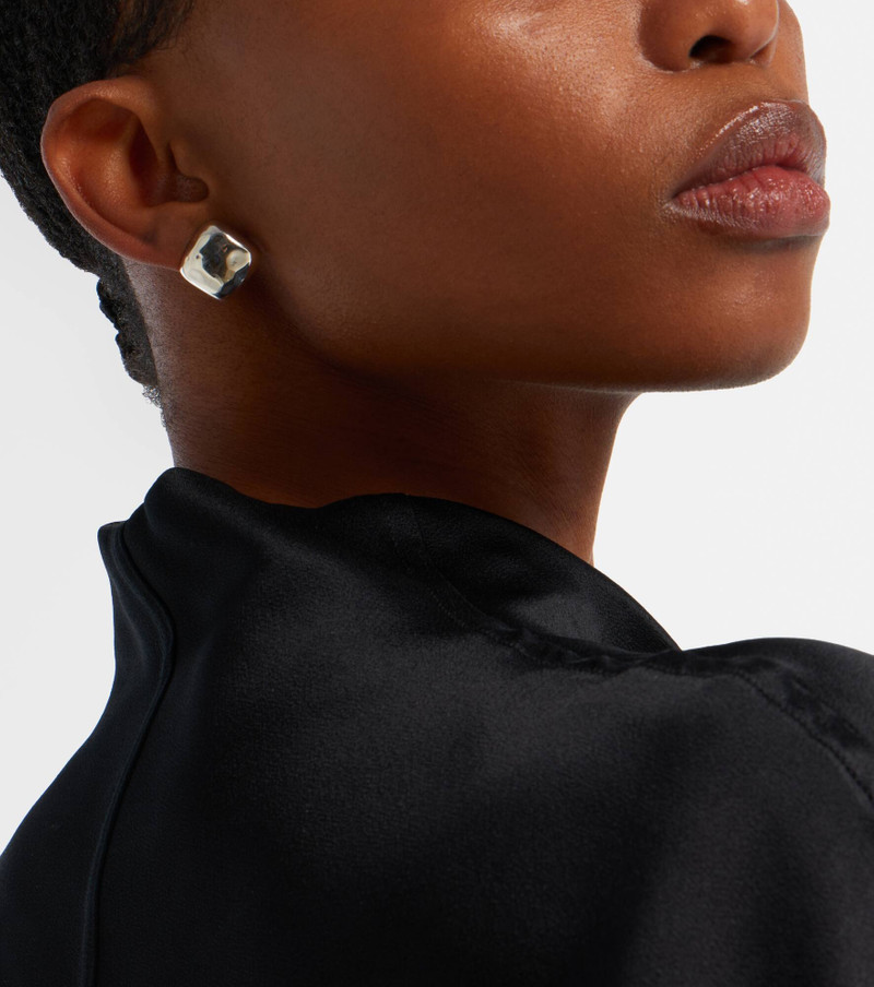 Tetra Small sterling silver earrings 3