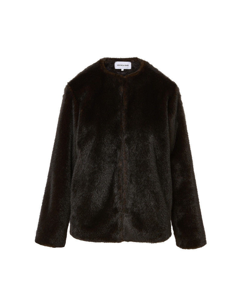 GRISELDA FAUX FUR COAT 1