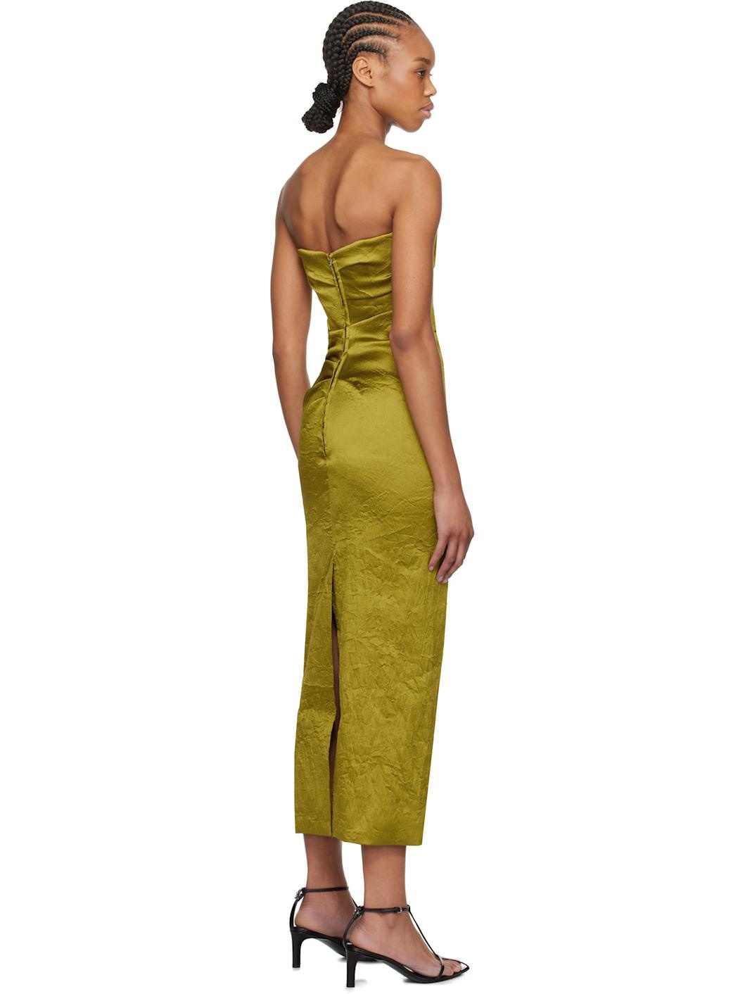 Gold Kezia Midi Dress - 3