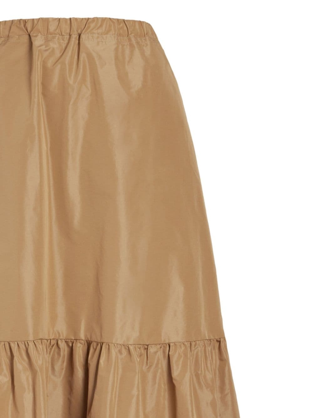 ruffle-detailing midi skirt - 2