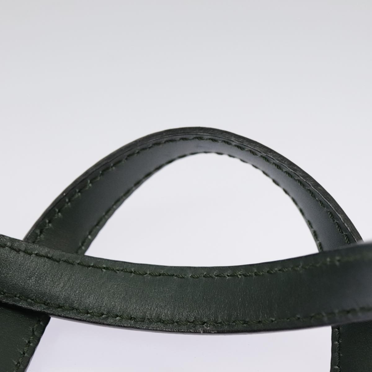 CELINE C Macadam Canvas Hand Bag Gray Gold - 8