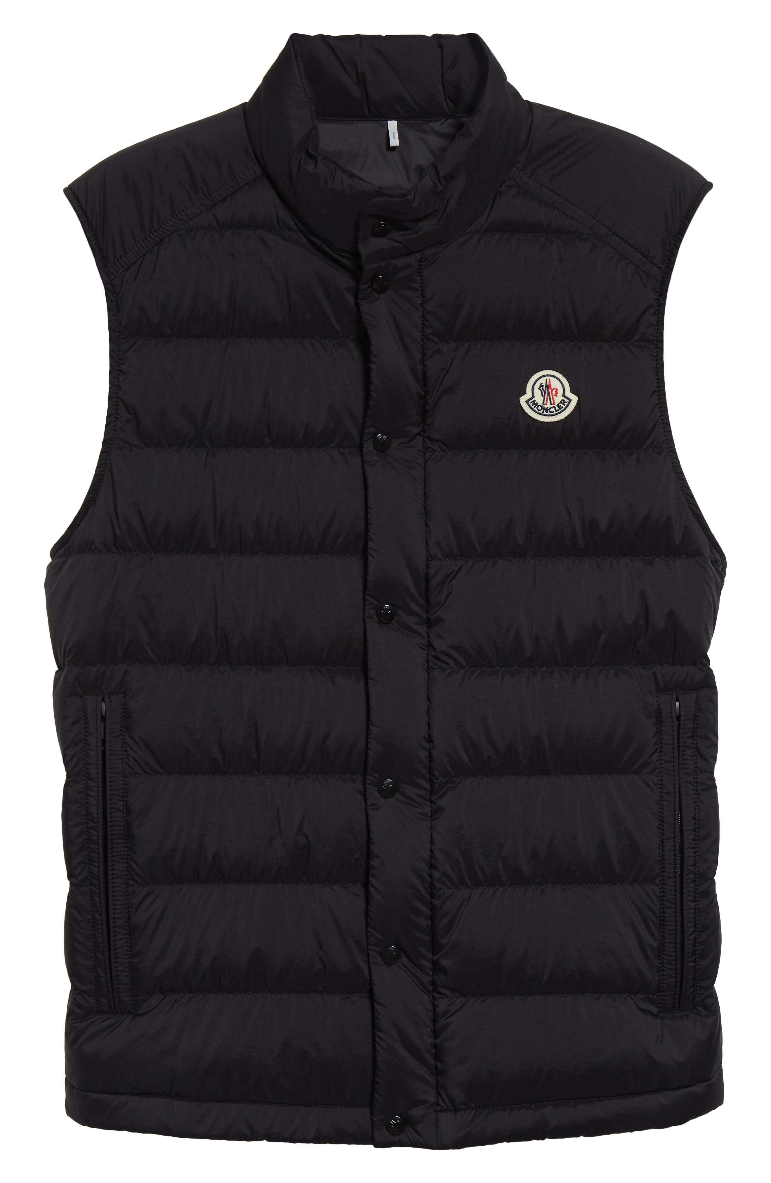 Moncler Barthe Down Puffer Vest in Black at Nordstrom - 7
