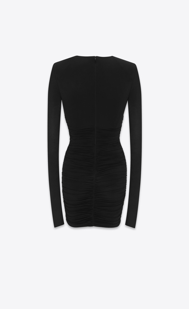 draped dress in jersey 3