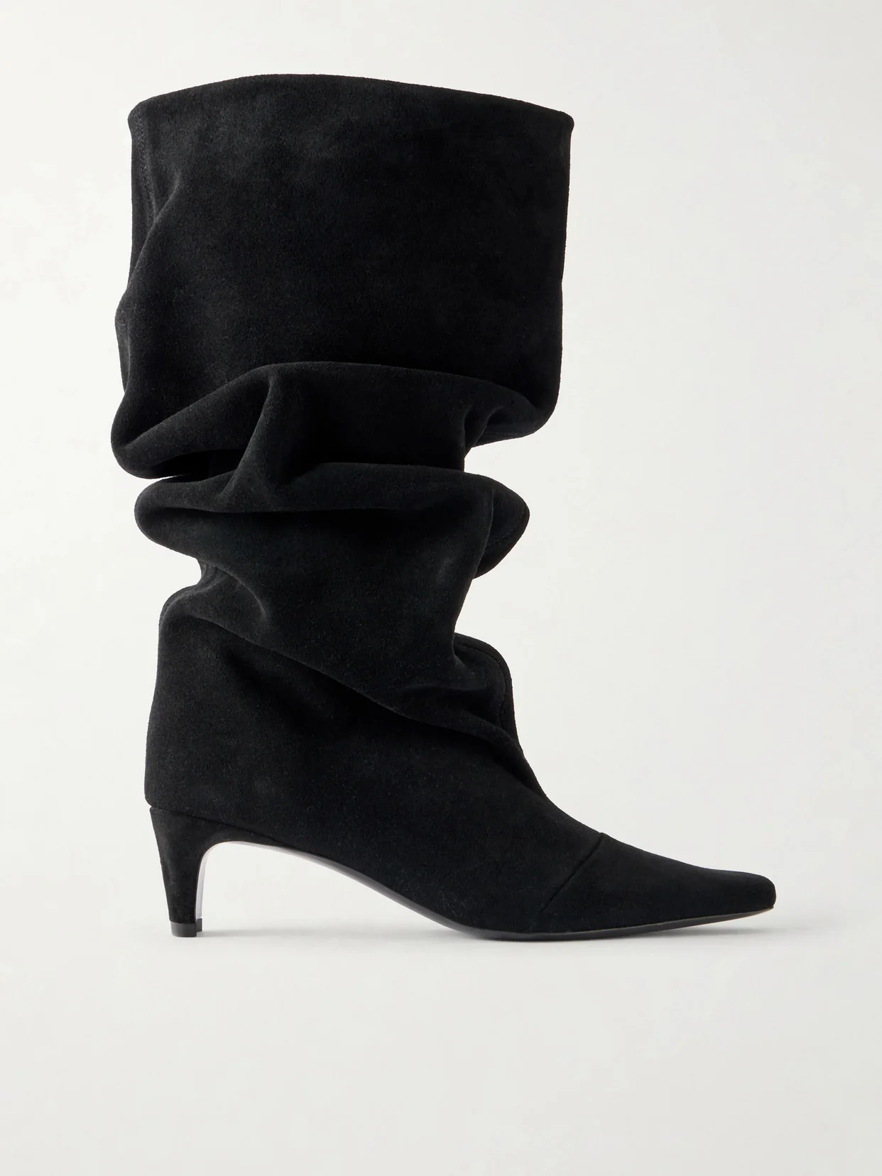 Wally Suede Knee Boots - 1
