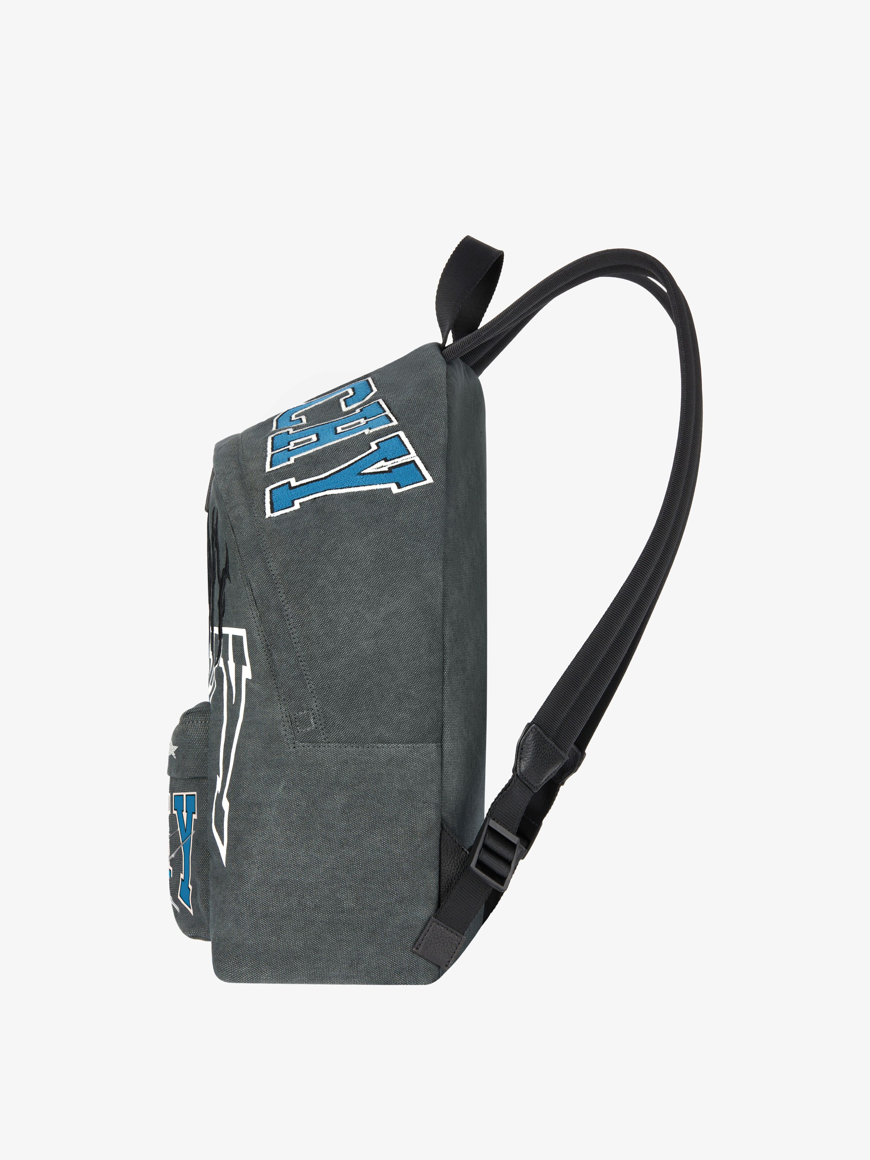 ESSENTIEL U BACKPACK IN EMBROIDERED NYLON - 3