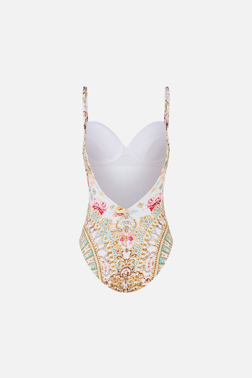 SWEETHEART NECK UNDERWIRE ONE PIECE - 7