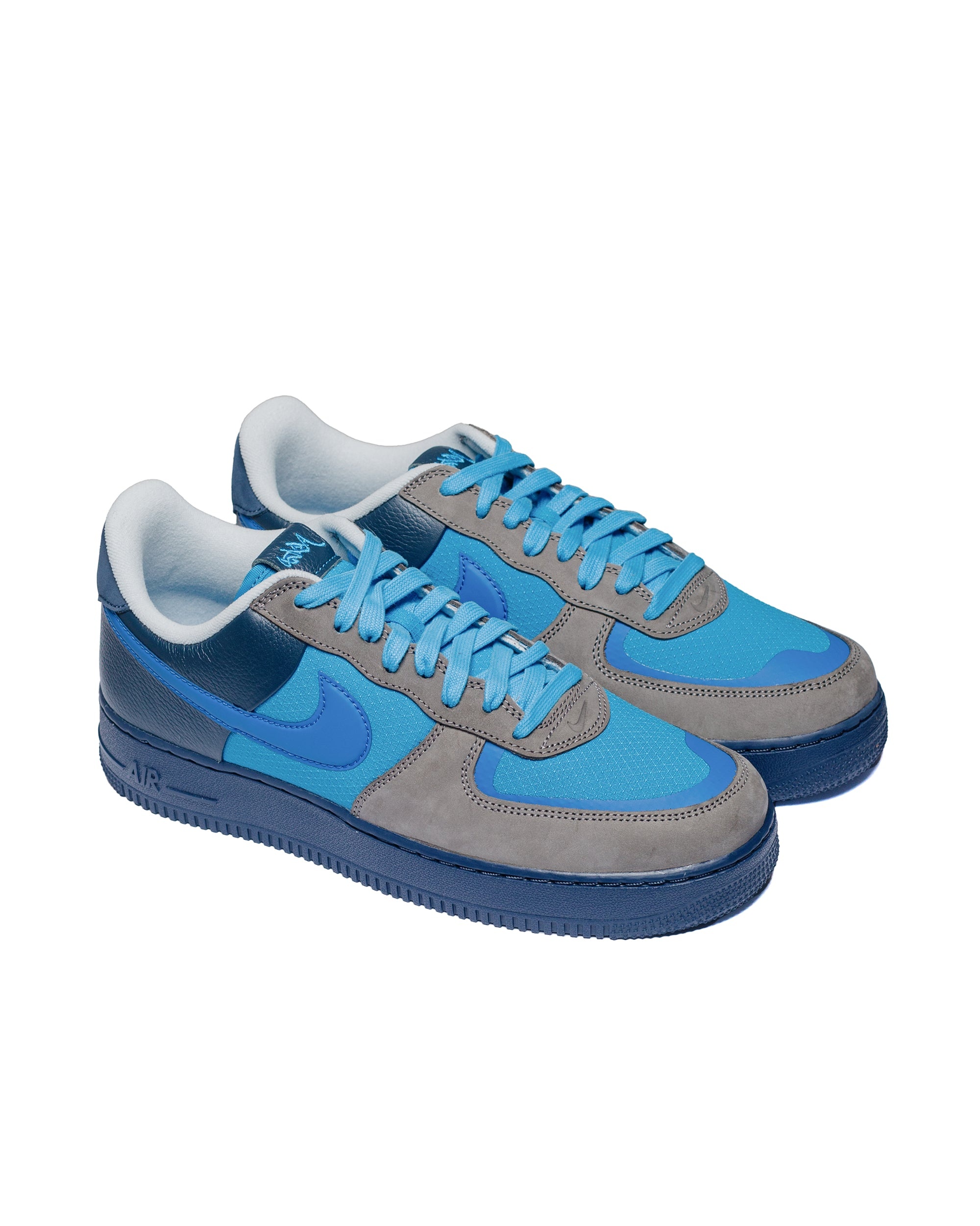 STASH Air Force 1 Low SP Soft Grey/Varsity Royal/Harbour Blue - 2