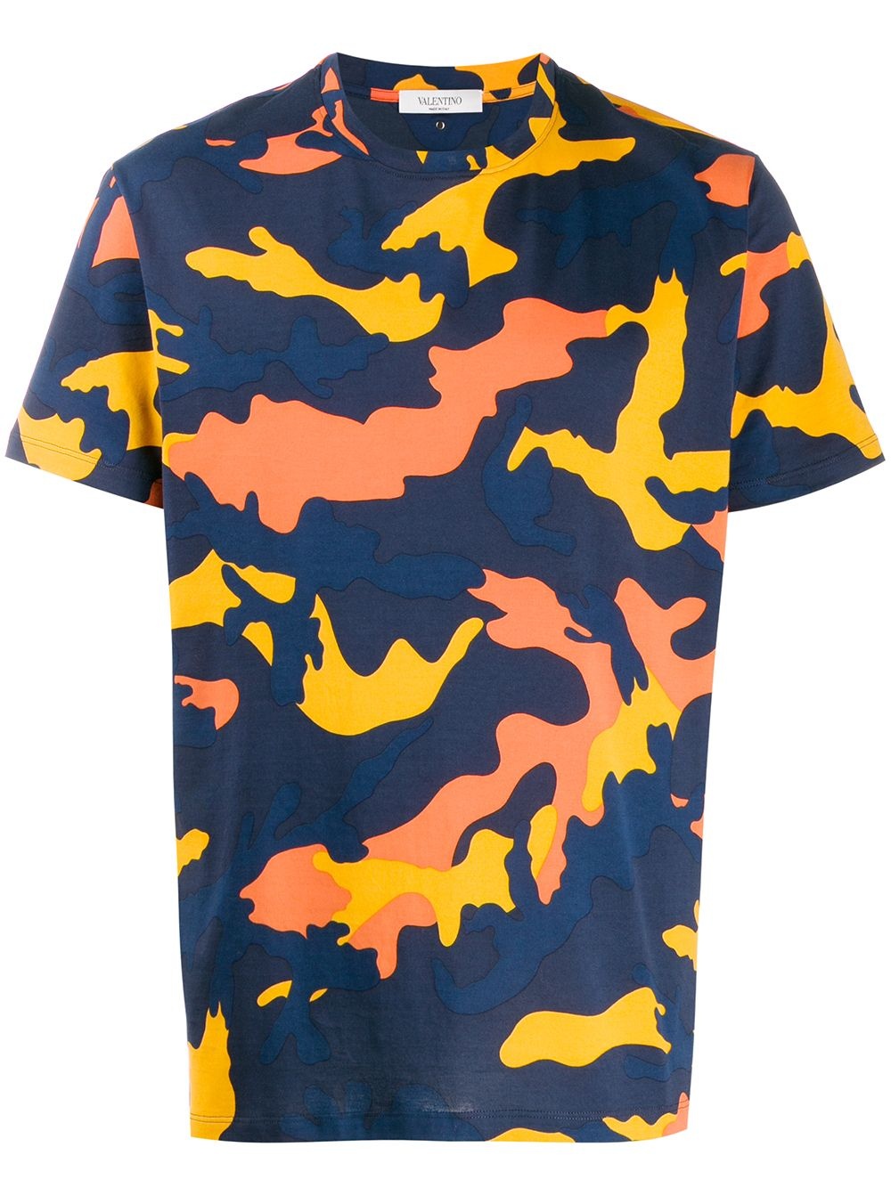 camouflage pattern T-shirt - 1