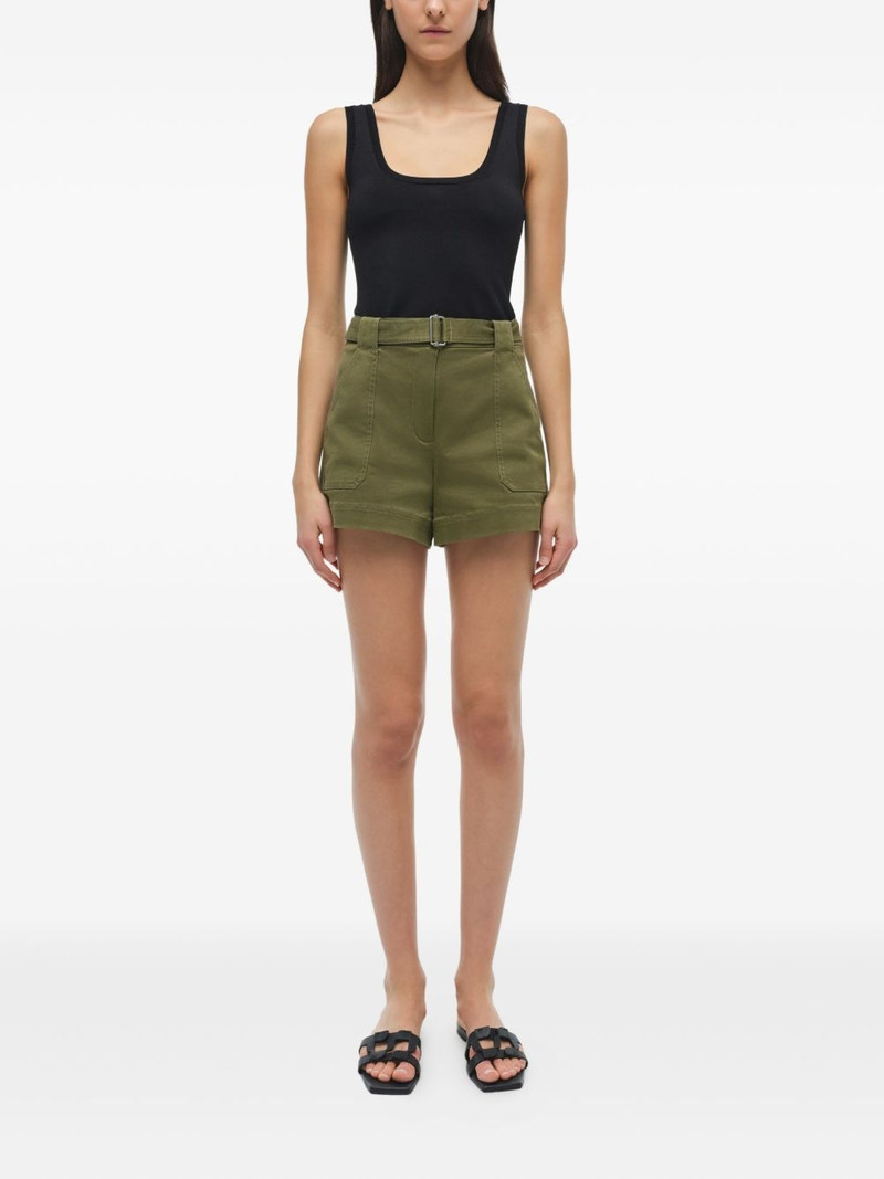 SIMKHAI Lourie belted shorts outlook