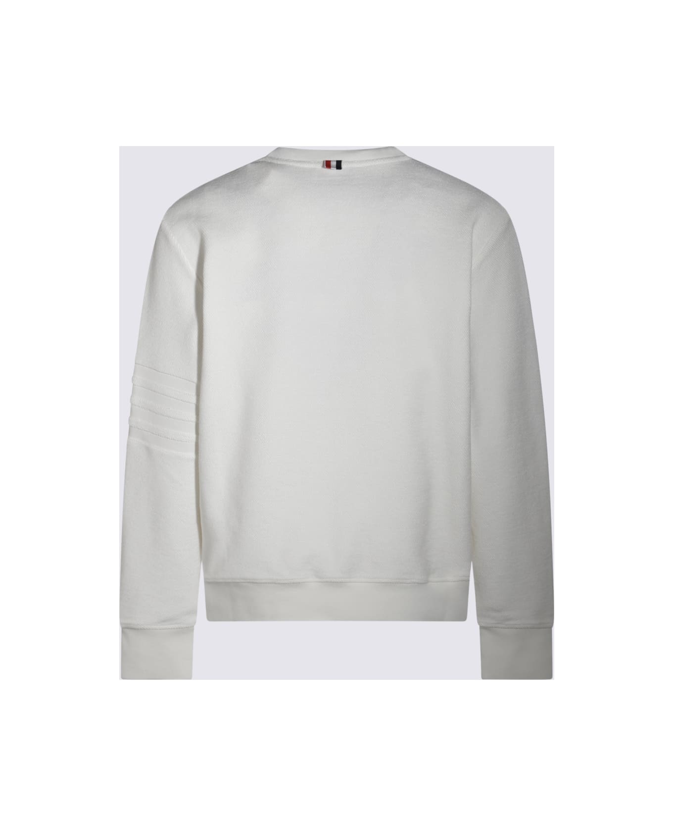 White Cotton Sweatshirt - 2
