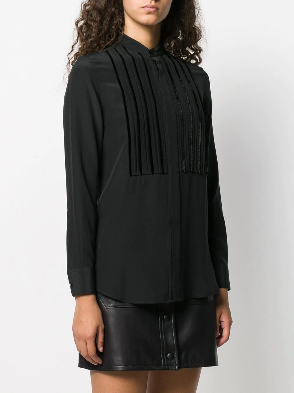 front pleats shirt - 3