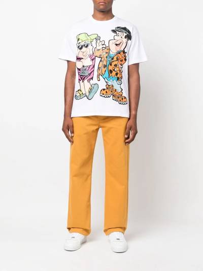 Moschino Flintstones print T-shirt outlook