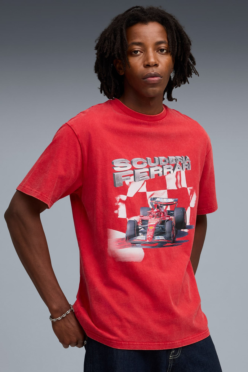 PUMA Ferrari Graphic Tee II Men outlook