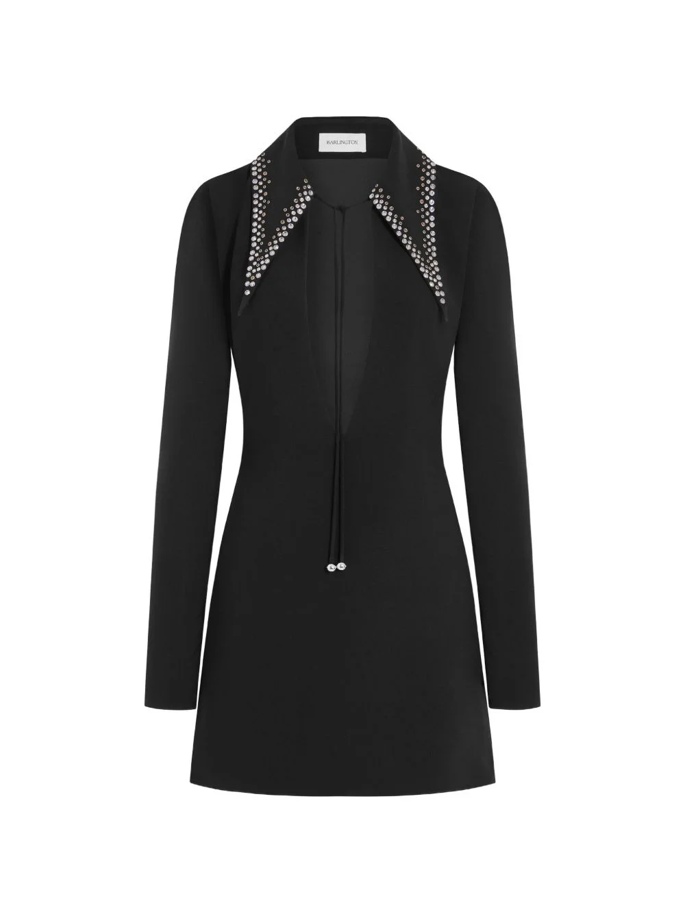 Imre embellished collared mini dress - 1