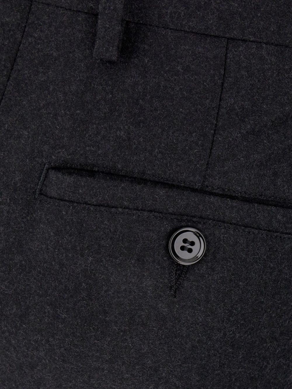 tapered wool trousers - 3