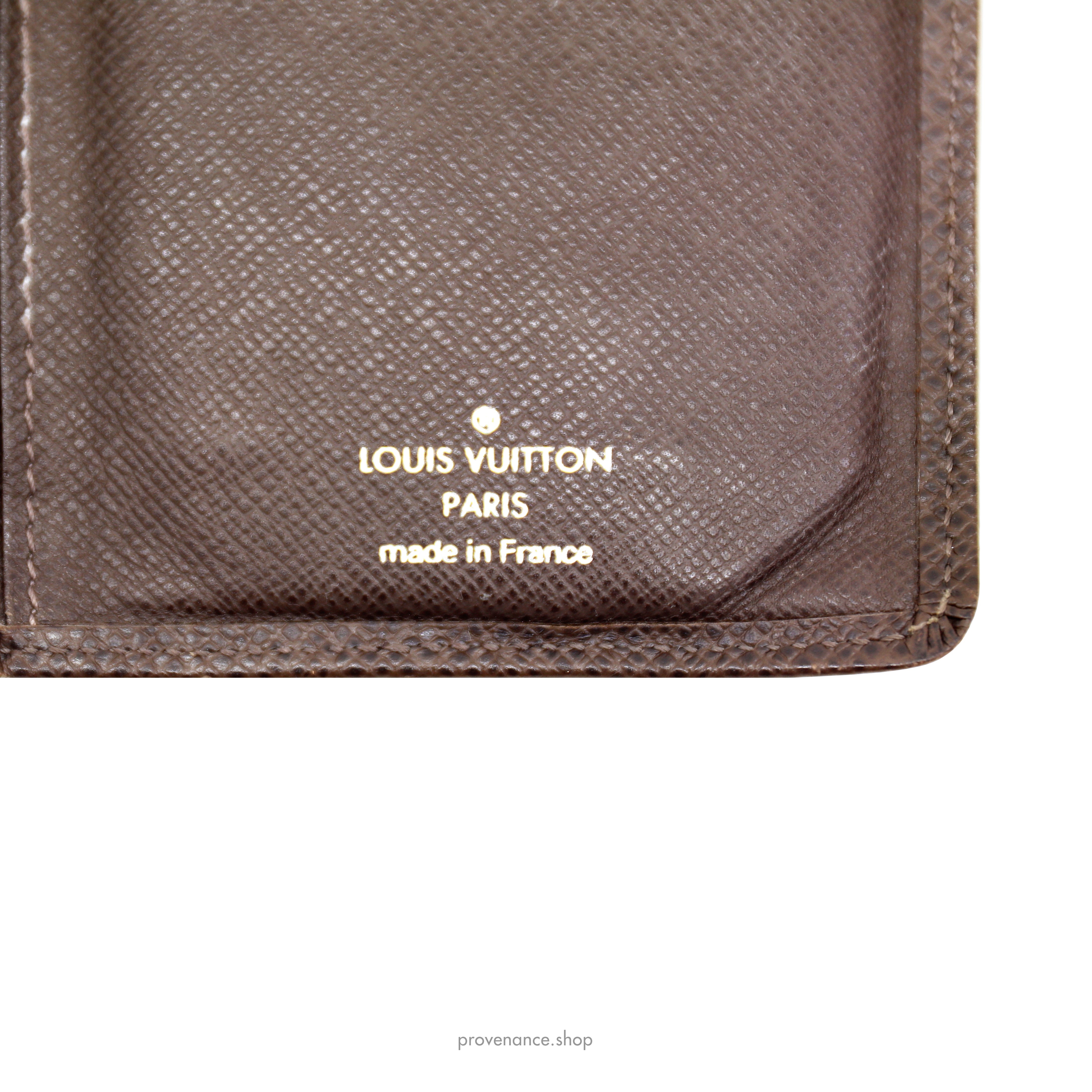 Louis Vuitton Brazza Long Wallet - Grizzli Taiga Leather - 7