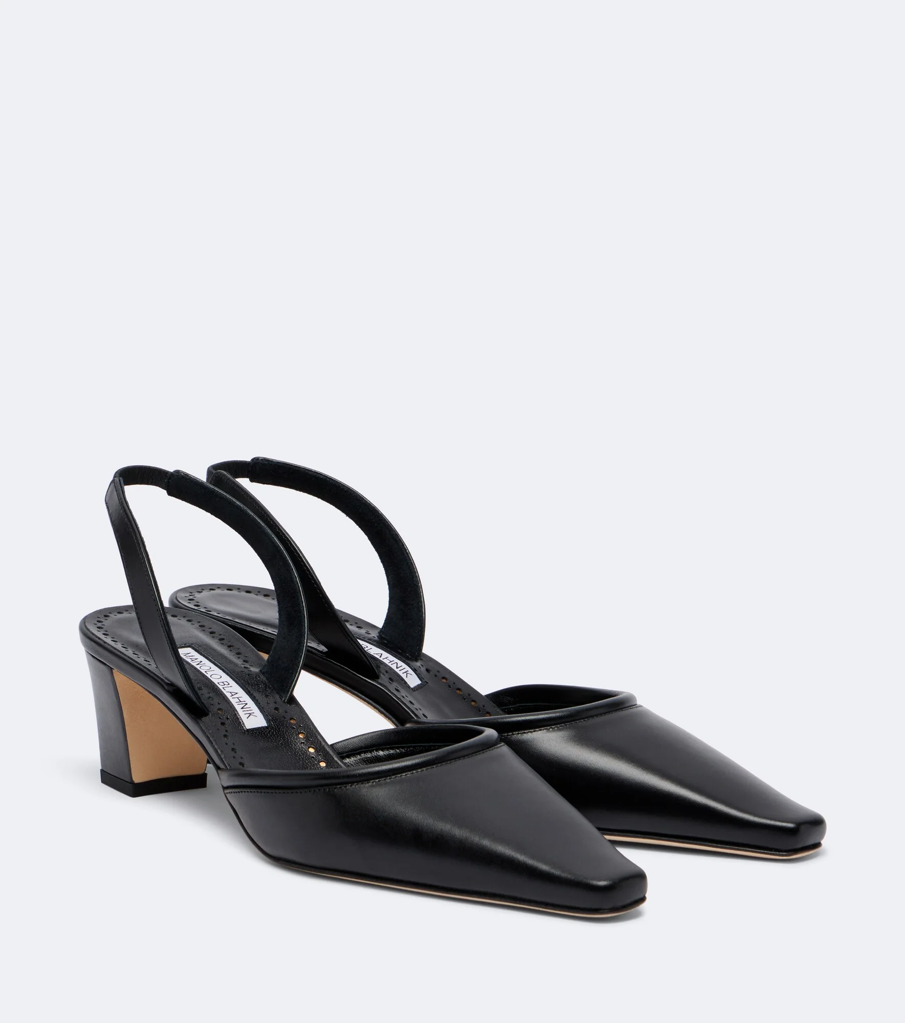 Vendona leather slingback pumps - 1