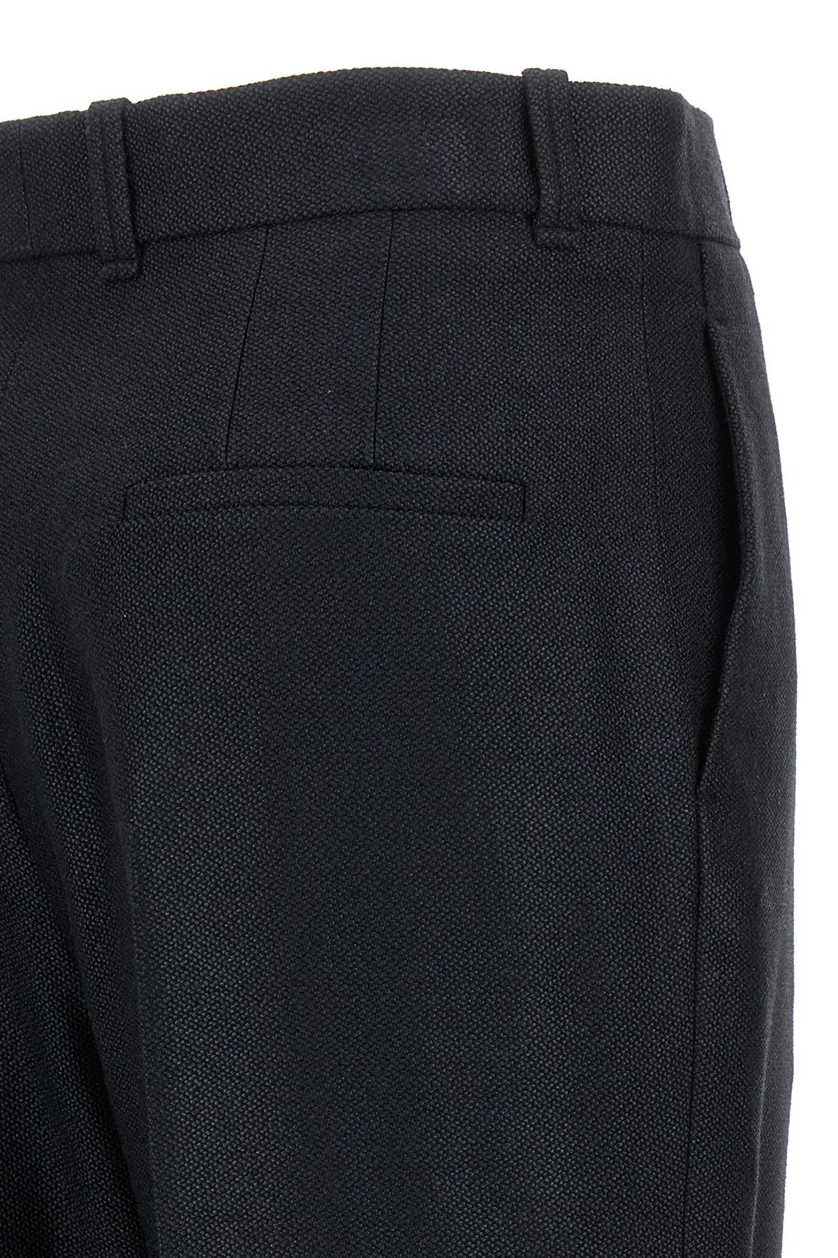 パンツ Chloe FW23 Smart pants (CHC23WPA11065 001) Chloé Ladies Coconut Milk High-Waisted Flared Trousers