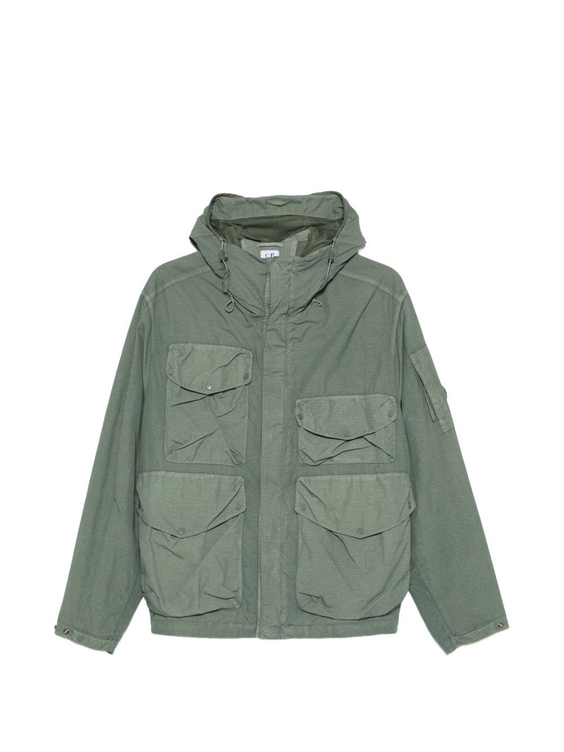 chest-pocket hooded jacket 1