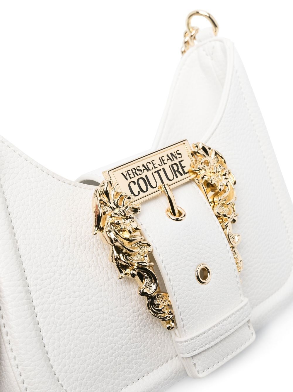 Couture logo-plaque shoulder bag - 5