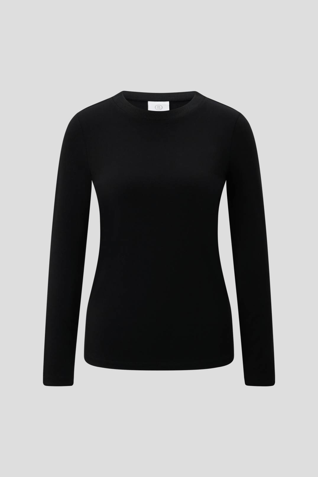 ALEXI LONG-SLEEVE TOP IN BLACK - 1