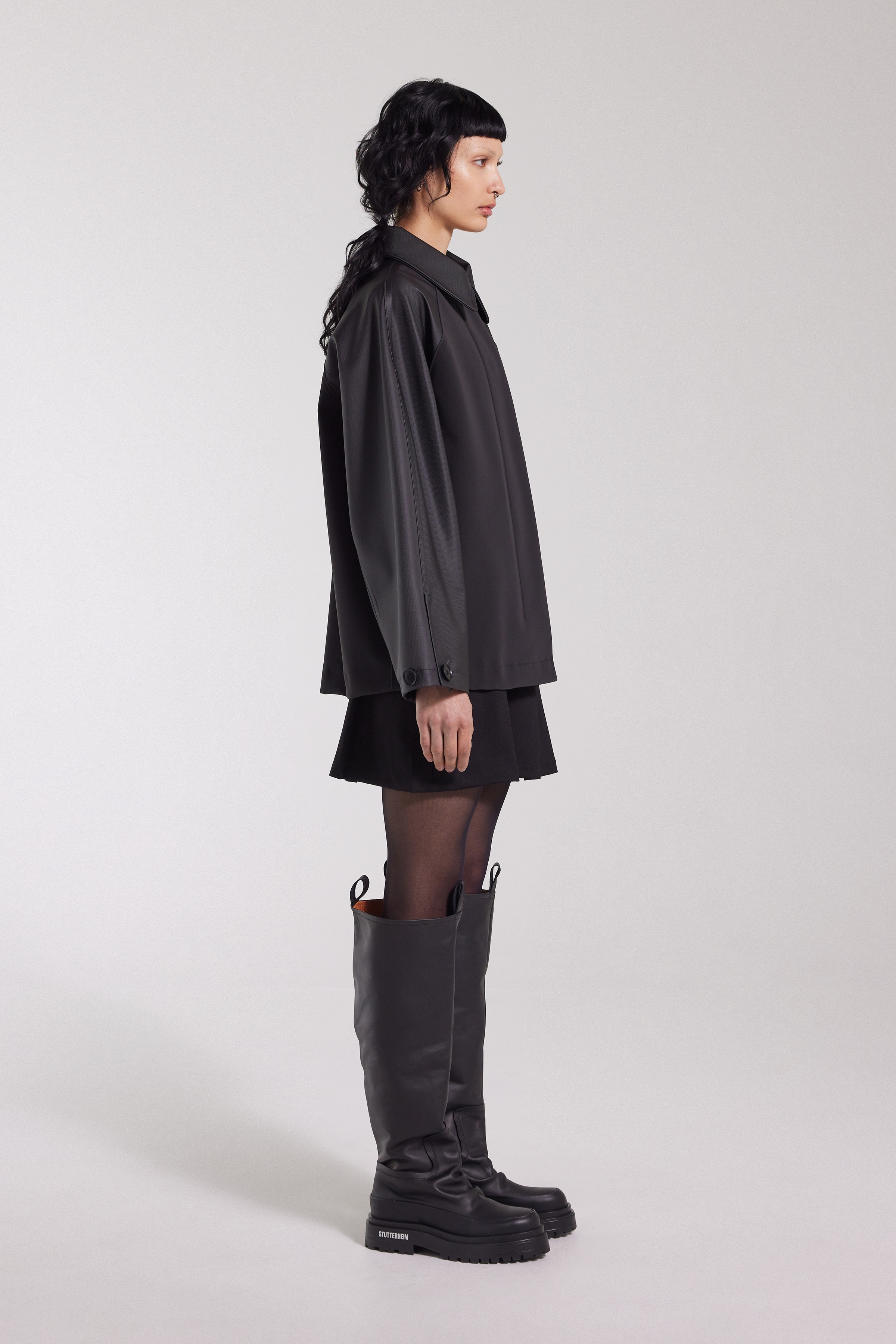 Bandhagen Raincoat Black - 7