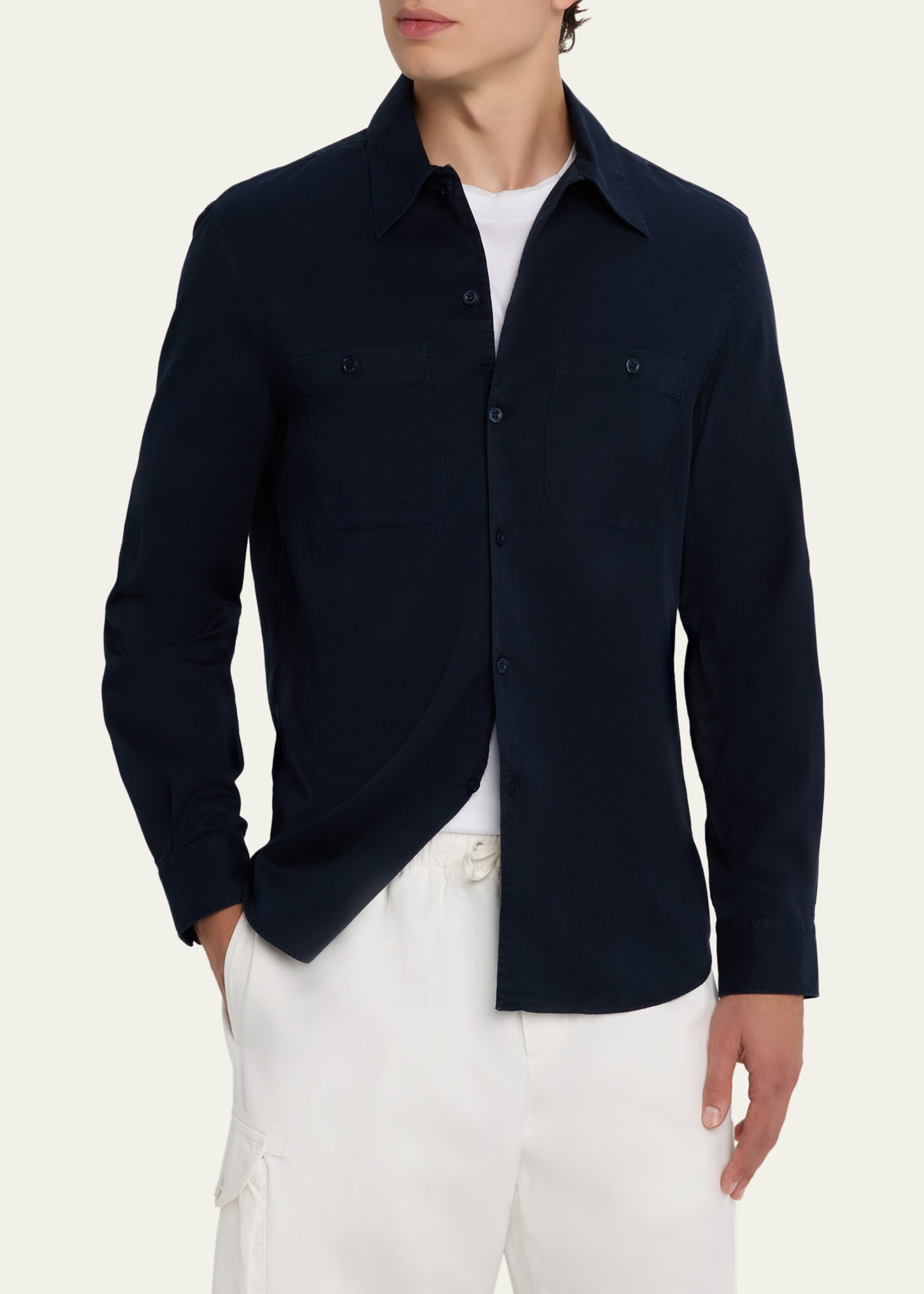 Men's High Summer Capsule Cotton Button-Down Shirt - 4