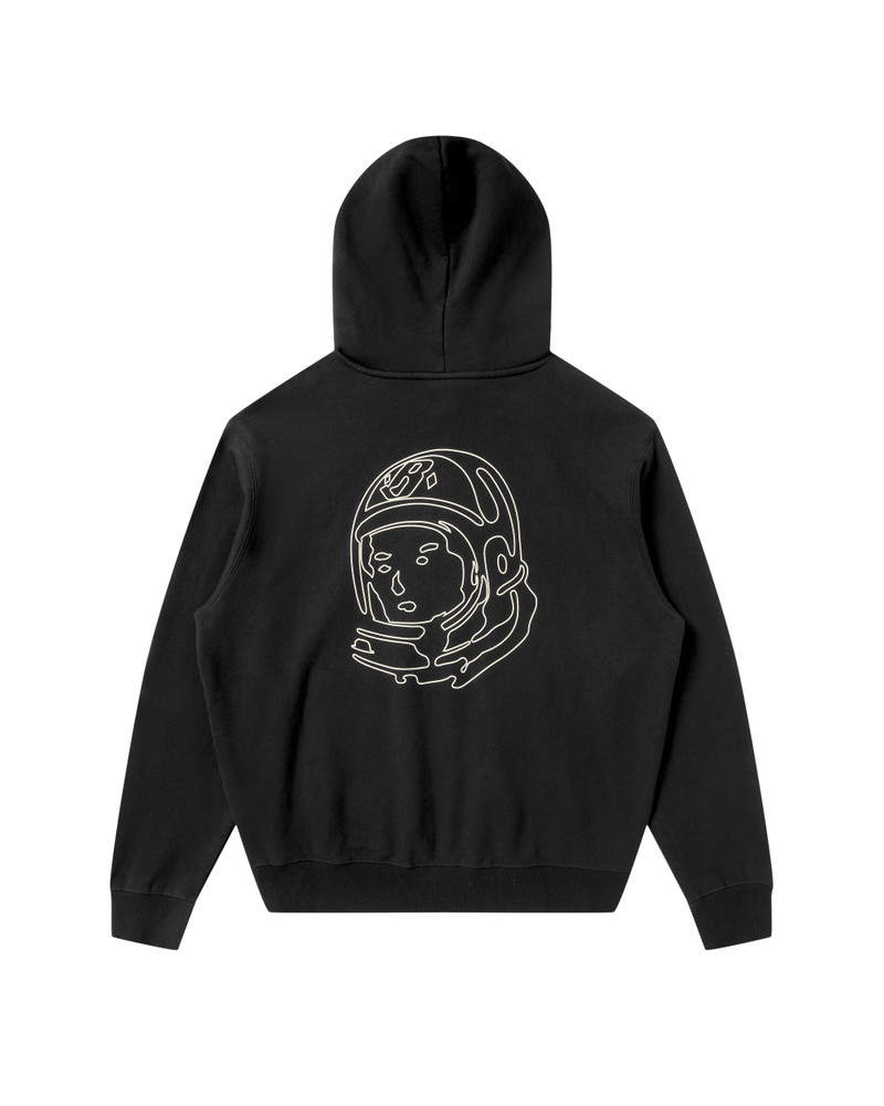 BILLIONAIRE BOYS CLUB SMALL CURVE ZIP HOODIE outlook