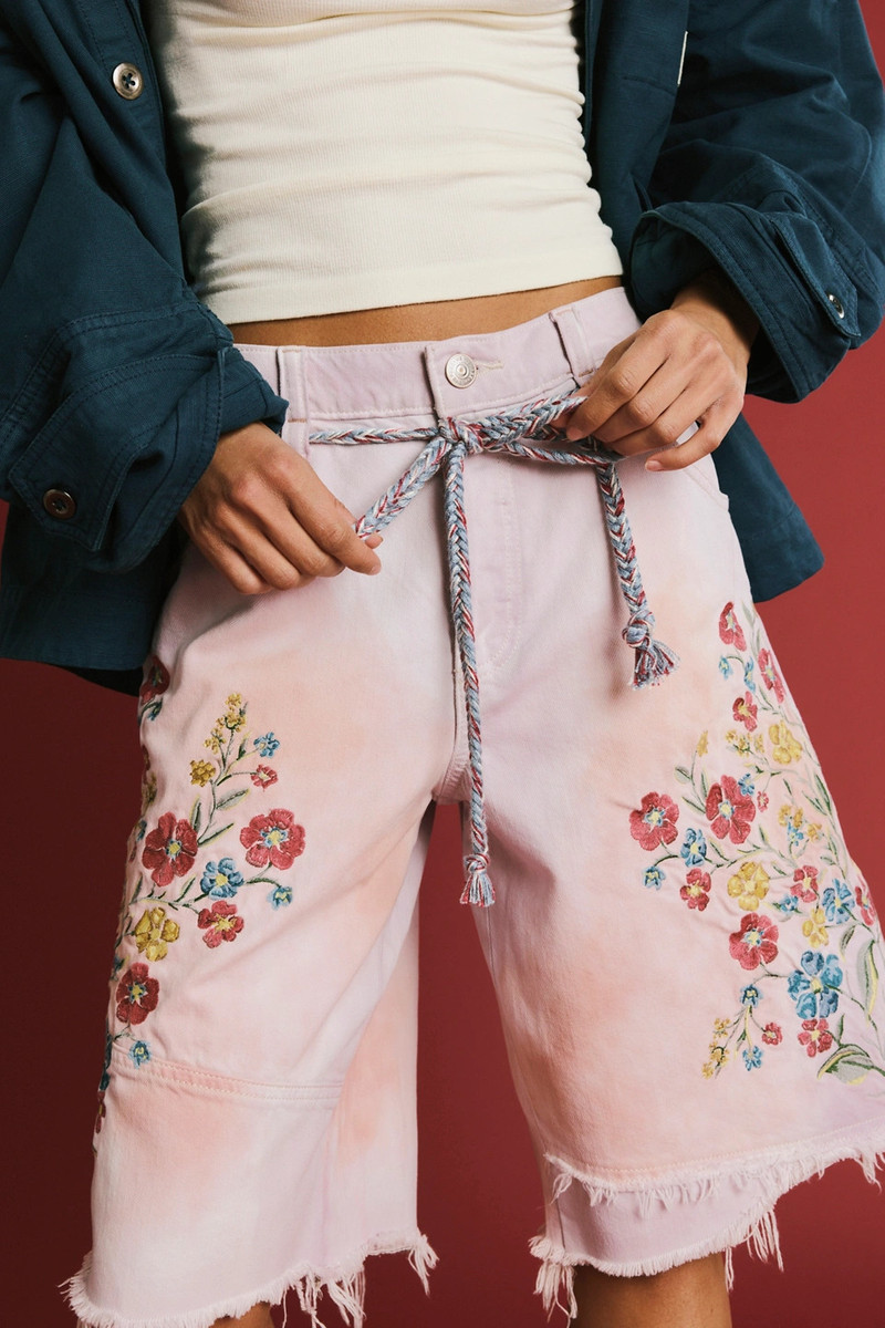 We The Free Sweet Destiny Embroidered Shorts 1