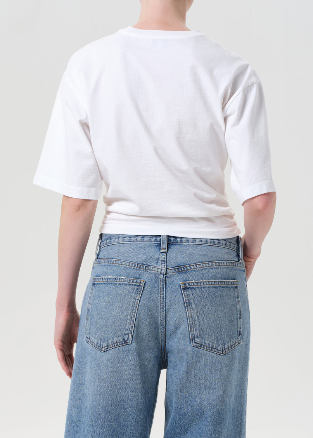 SHARI TEE IN WHITE - 3
