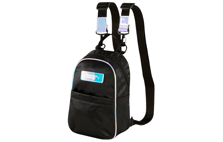 (WMNS) PUMA Prime Time Mini Backpack 'Black Blue' 076984-01 - 2