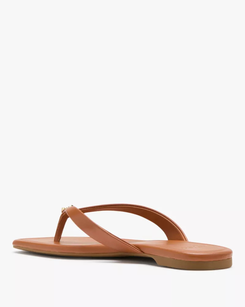 Spade Flower Flip Flops 4