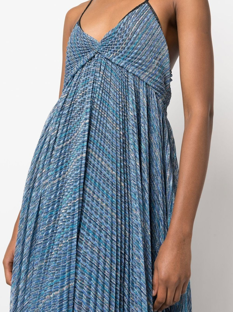 pleated empire-line dress 5