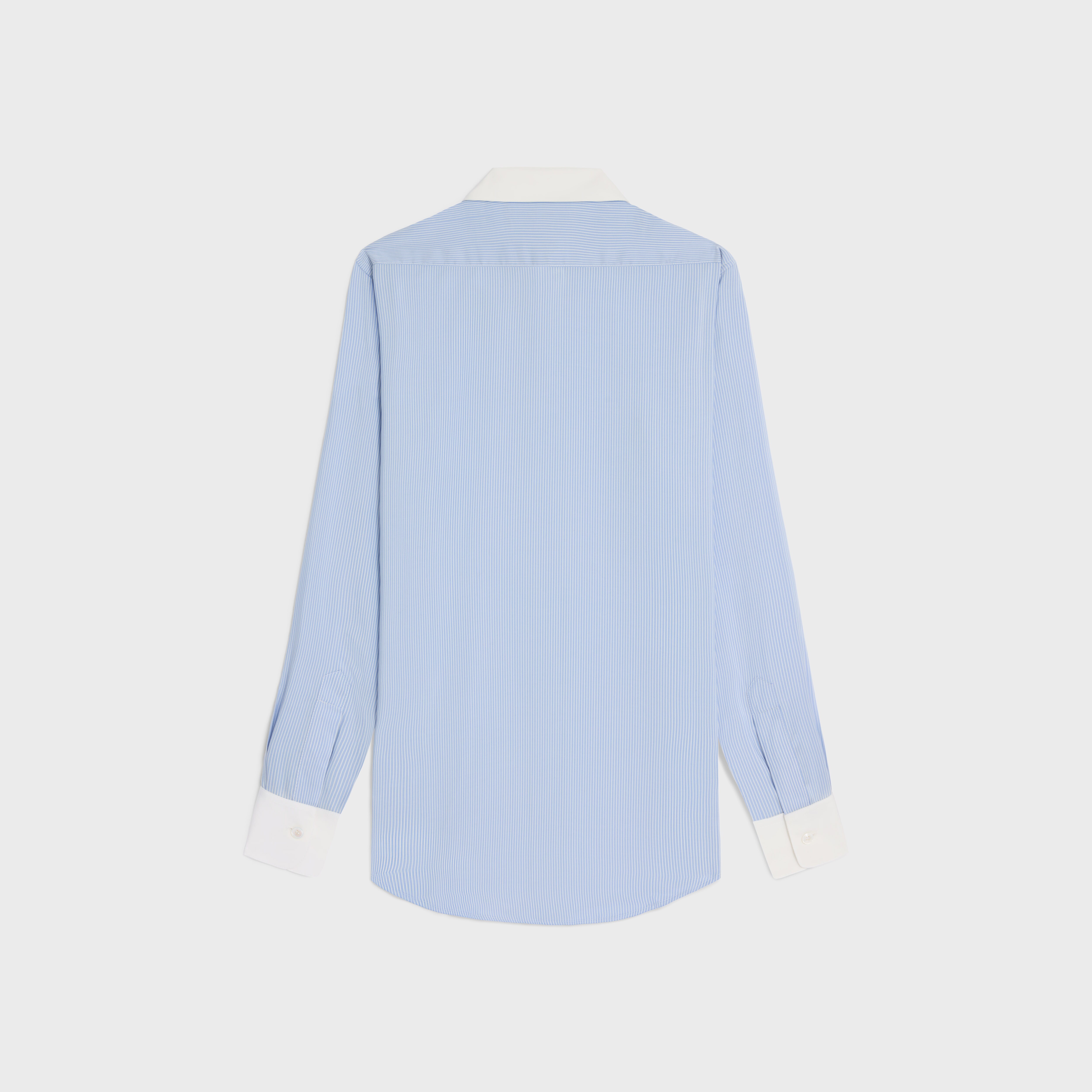 romy shirt in striped silk - 2