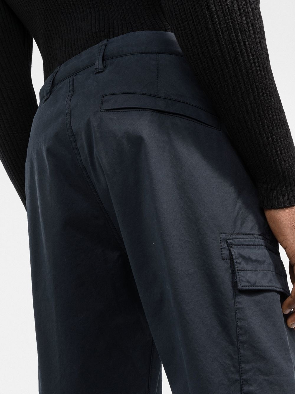 Compass-patch cargo trousers - 5