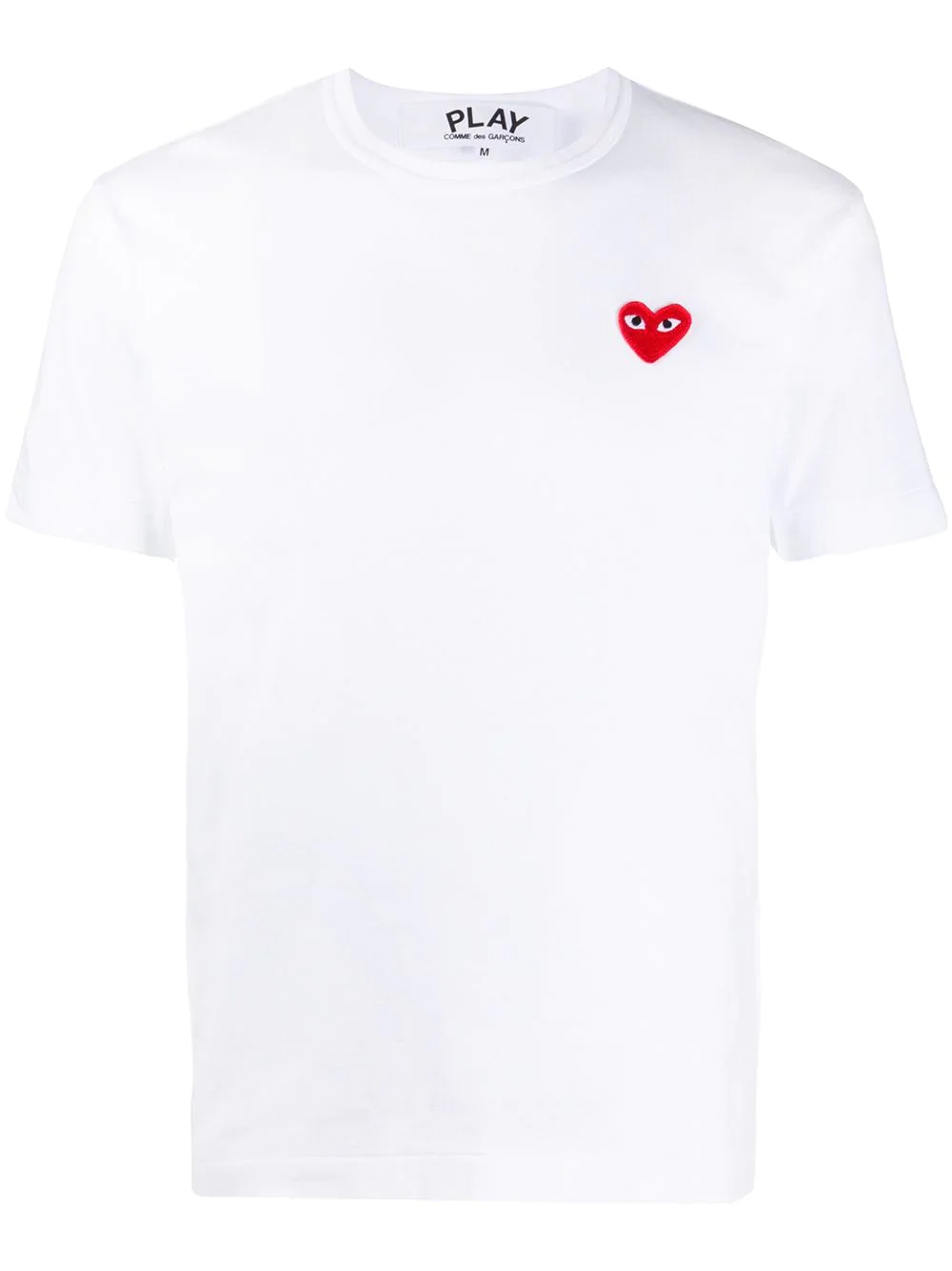 applique logo T-shirt - 1