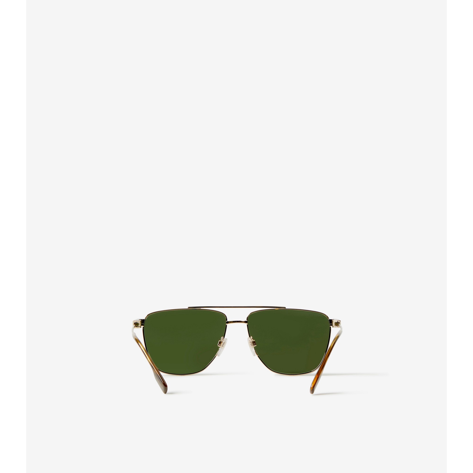 Stripe Detail Pilot Sunglasses - 3