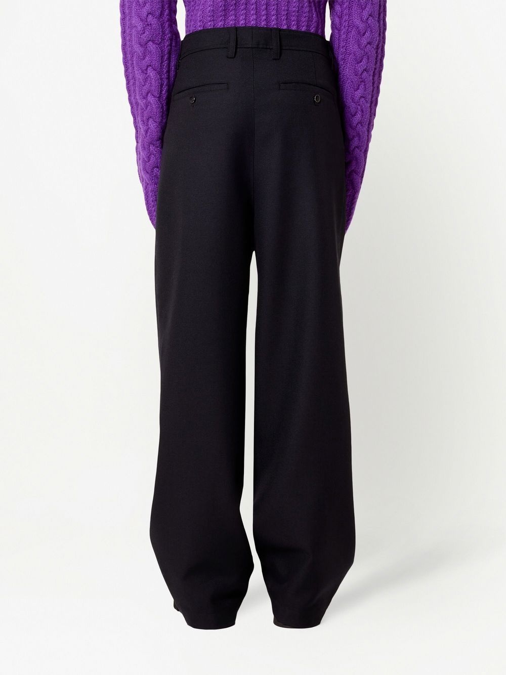 wide-leg tailored trousers - 5