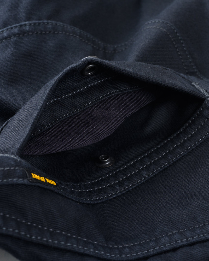 12OZ WHIPCORD LIGHTWEIGHT N1 DECK JACKET - BLACK 11