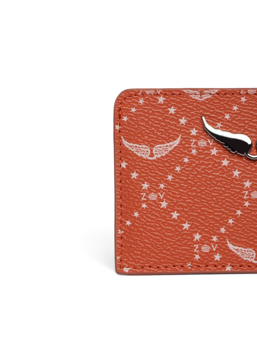 monogram star-print cardholder - 3