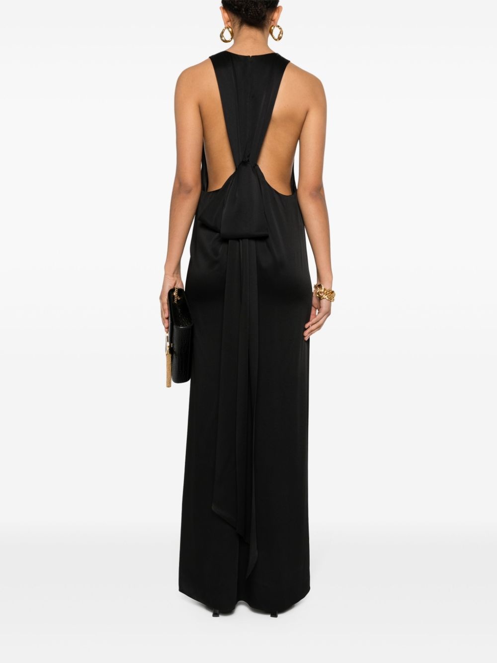 knot-detail dress - 2
