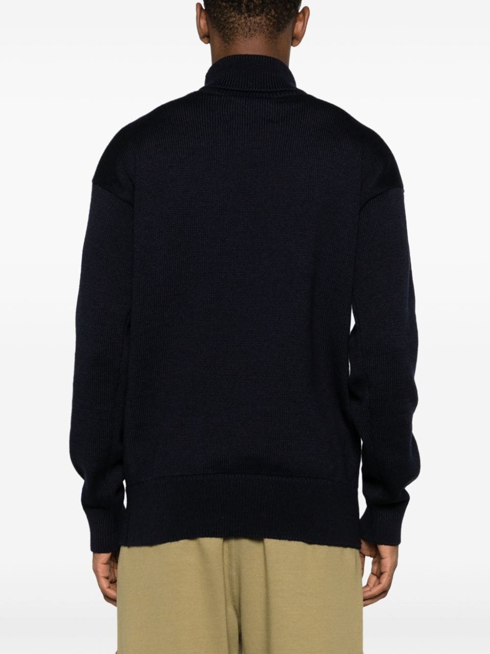 + Anchor-logo patch wool jumper - 4