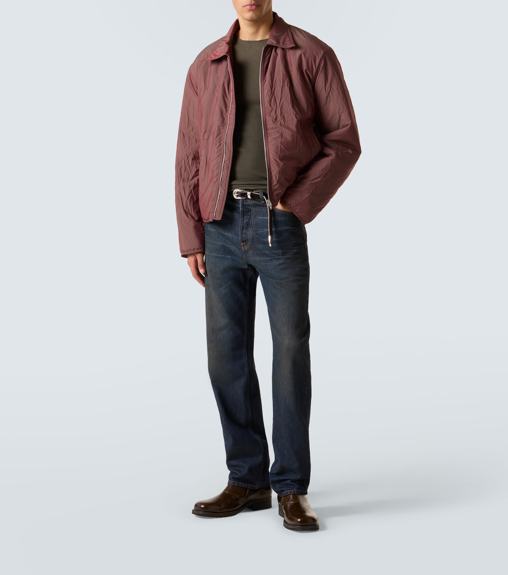 Mid-rise slim jeans - 2