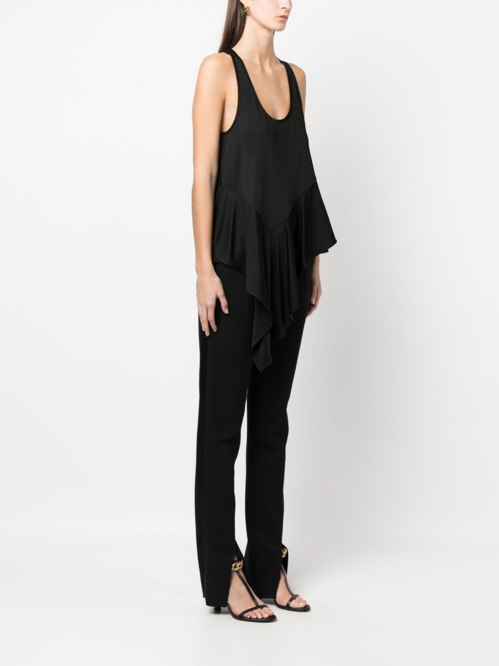 long ruffled  top - 3