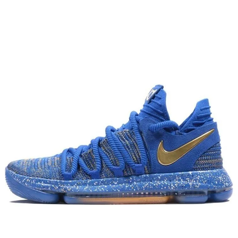 Nike Zoom KD 10 EP 'Racer Blue Metallic Gold' 897816-401 - 1